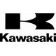 Bavlněné dámské tričko s potiskem Kawasaki vel.M-výprodej